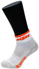 Ponožky KTM Factory Team, oranžovo-bílé